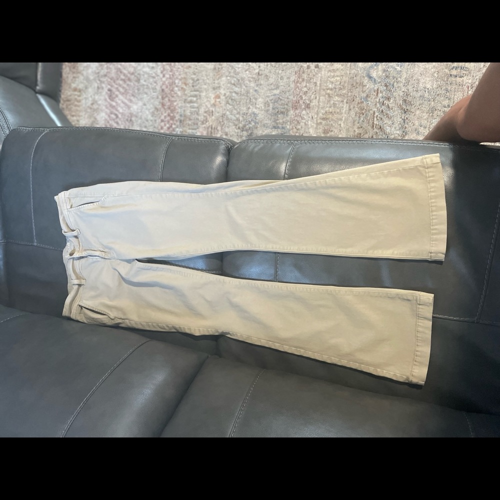 American Eagle Outfitters-Super Stretch Khaki Boot Cut Pants
